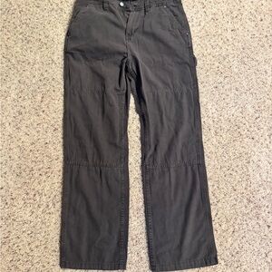 Aeropostale Men's Dark Gray Carpenter Pants